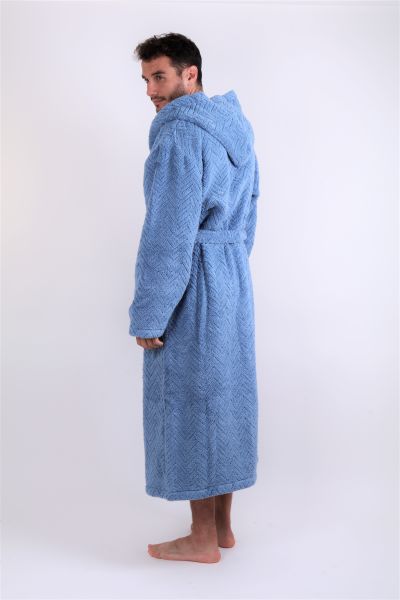 ATHENA župan s kapucí - Denim, vel. S, galerie