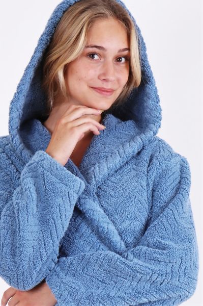 ATHENA župan s kapucí - Denim, vel. S, galerie