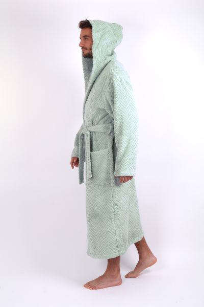 ATHENA župan s kapucí - Olivová, vel. XL, galerie