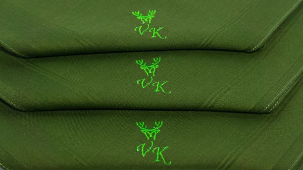 Pánský kapesník - khaki, galerie