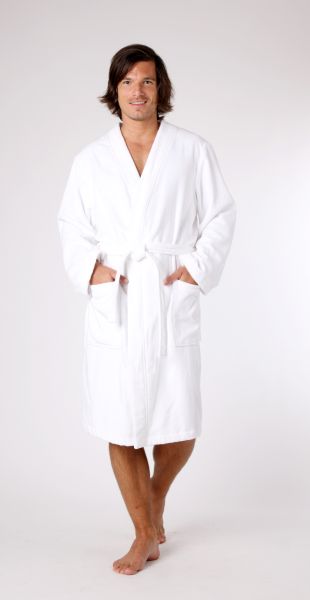 SAUNA 3/4 kimono - bambusové vlákno - Bílá, vel. S, galerie